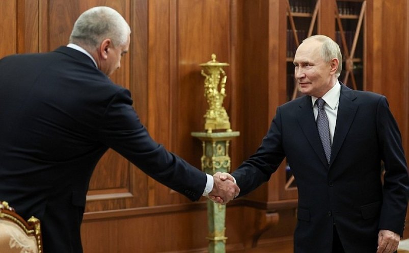 Президент РФ и глава Крыма обсудили важные вопросы Сайт kremlin