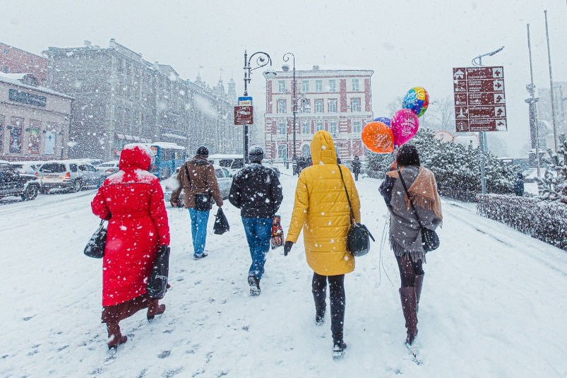 снег Мария Смитюк, ИА PrimaMedia