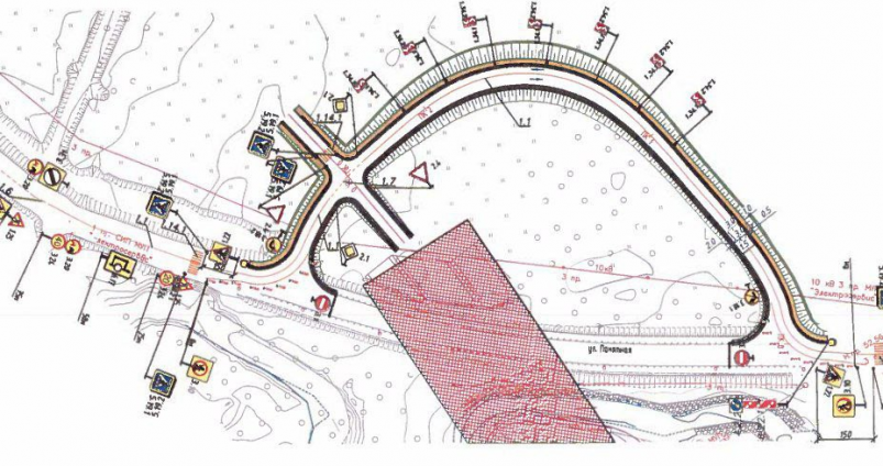 Схема telegram-канал "Дорожный Южный"