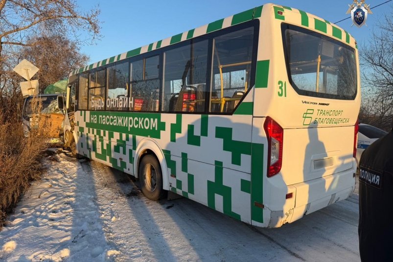 По предварительной версии, водитель автобуса не справился с управлением следственное управление СК России по Амурской области