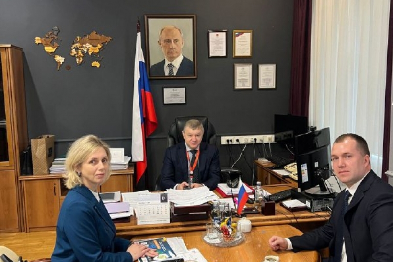 Рабочая встреча Натальи Морозовой с руководством Минприроды РФ Источник