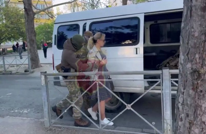 Задержанная жительница Севастополя Соцсети прокуратуры Севастополя