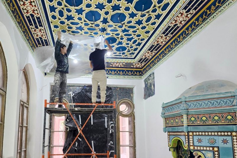 Реставрационные работы Соцсети председателя совмина РК Юрия Гоцанюка