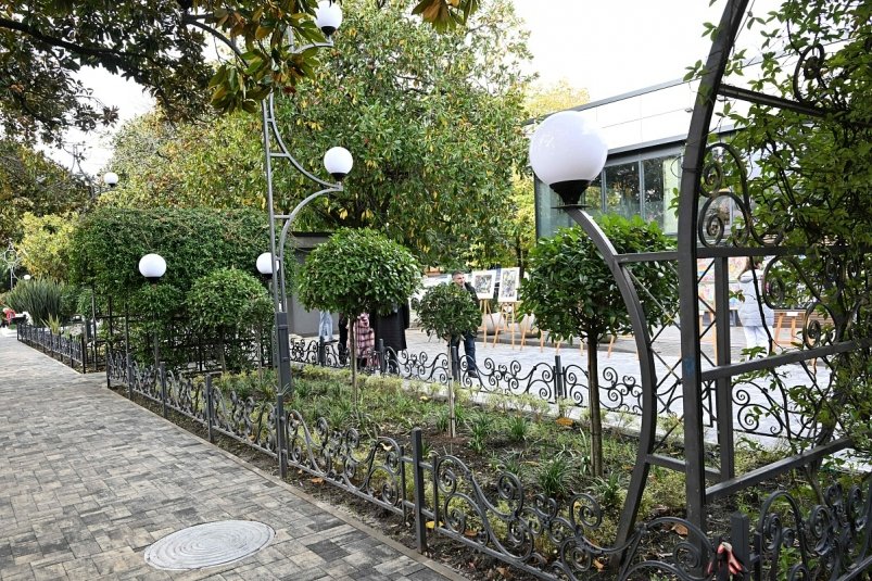 В Сочи появилась новая современная зона для прогулок и отдыха пресс-служба администрации Сочи