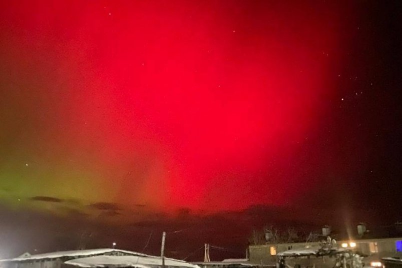 Полярное сияние над Камчаткой ТГ-канал (18+) Камчатский север