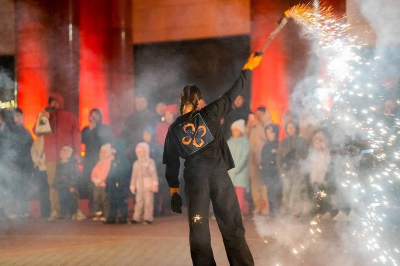 Выступления сахалинского коллектива FireUp пресс-служба Музейно-мемориального комплекса "Победа"