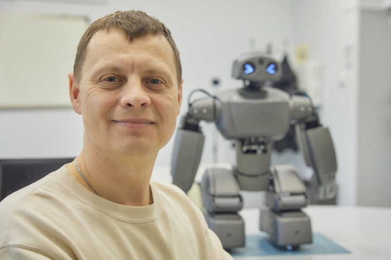 Приморский разработчик роботов Александр Ганюшкин Дмитрий Осипчук, ИА PrimaMedia