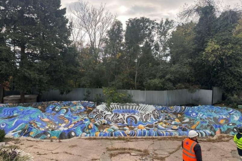 Мозаика в санатории "Мисхор" Пресс-служба АО "Санаторий "Мисхор"