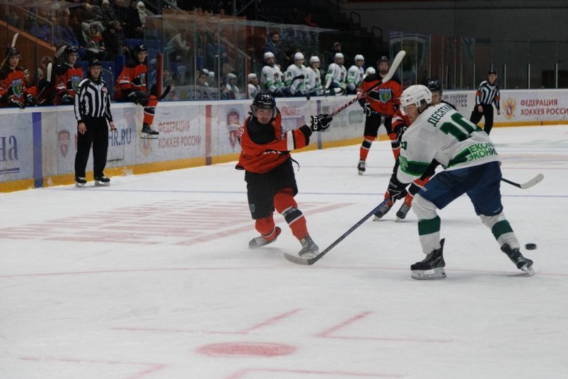 "Ермак" проиграл команде "ЭкоНива-Бобров" во втором хоккейном матче в Ангарске Тг-канал (18+) хоккейного клуба "Ермак"