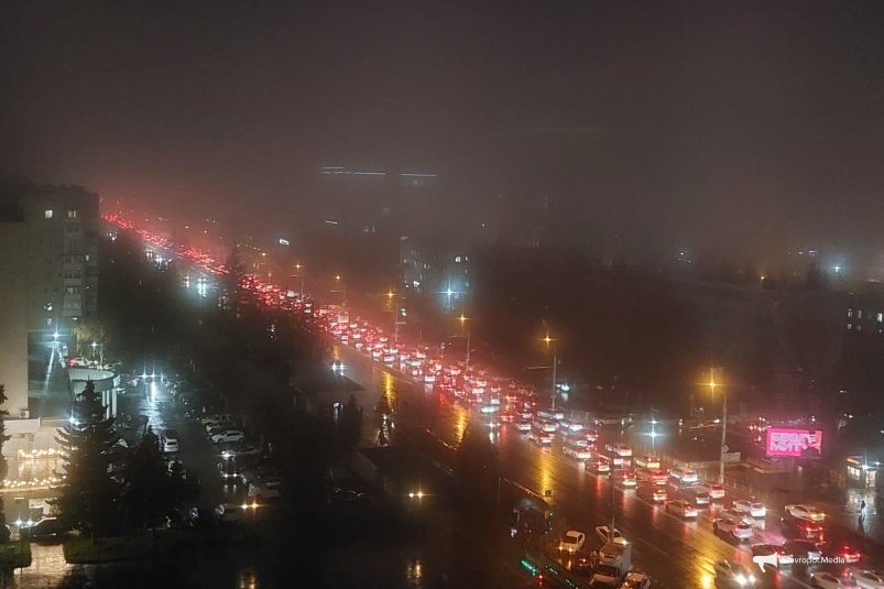 Пробки в Ставрополе ИА Stavropol.Media