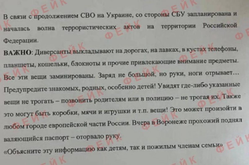 Страшилка про случай в Воронеже "гуляет" в соцсетях и мессенджерах с 2023 года соцсети