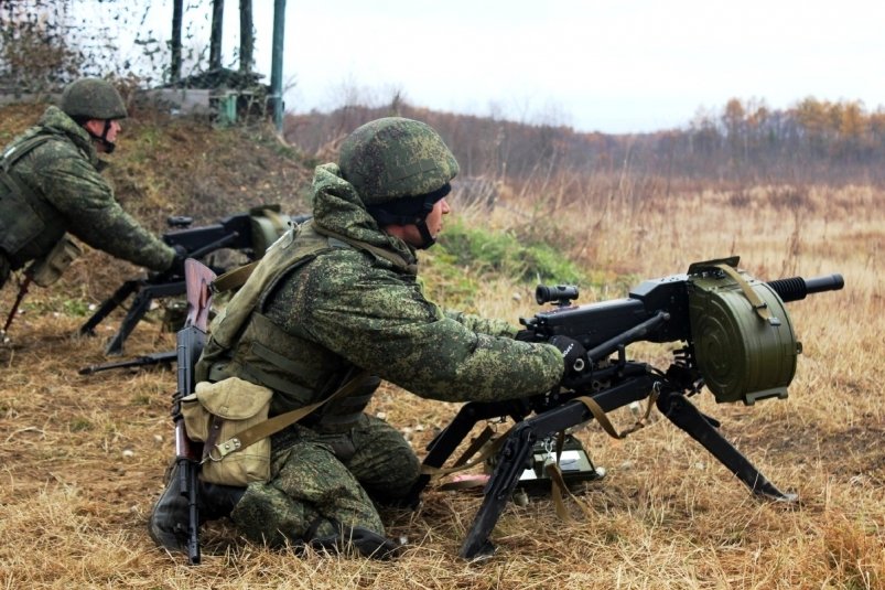 На Сахалине проходит подготовка расчетов гранатометов АГС-17 "Пламя" для военнослужащих пресс-служба Восточного военного округа