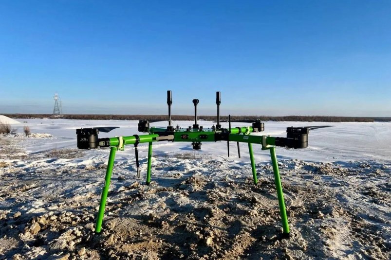 Доставка грузов БПЛА из Якутска в Нижний Бестях продолжится в зимнее время  пресс-служба главы и правительства РС (Я)