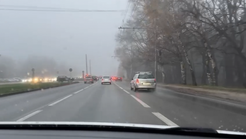 Туман на дорогах в Ставрополе Госавтоинспекция Ставрополя