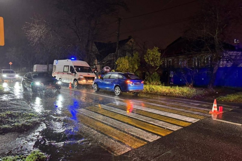 С места ДТП Госавтоинспекция Ставрополя