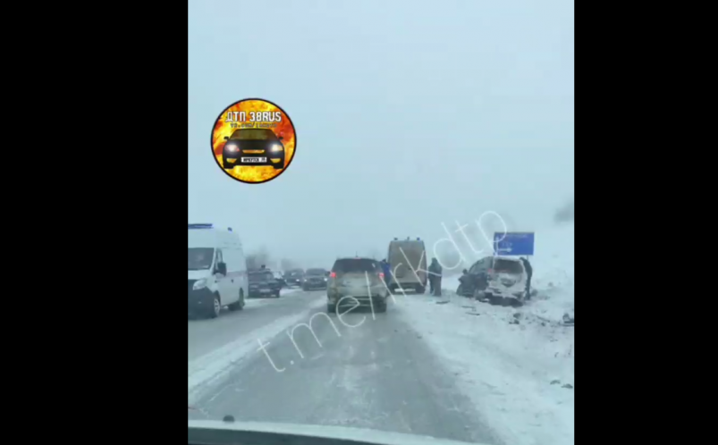 ДТП с участием "Жигулей" и внедорожника произошло в Иркутском районе Телеграм-канал (18+) "ДТП38"