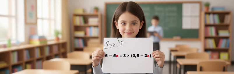 Проверьте свои школьные знания: решите это уравнение за 1 минуту Qwen