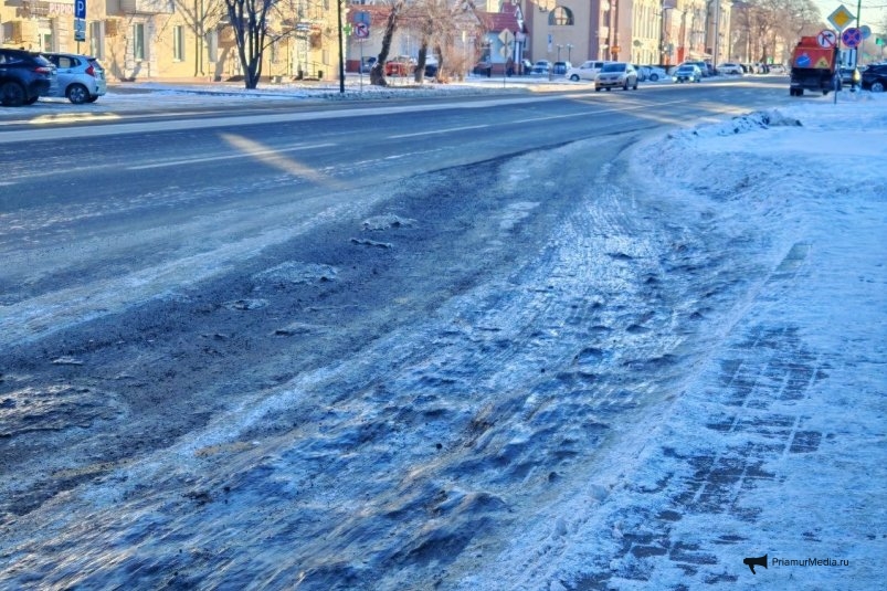 Гололед Юлия Ожегова, ИА PriamurMedia