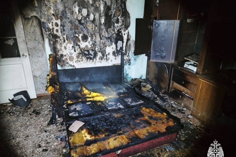 Пожар МЧС РФ по Бурятии