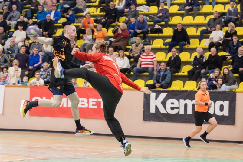 Ставропольский гандбольный клуб "Виктор" уступил "Динамо-Сунгуль" в выездном матче ГК "Виктор"