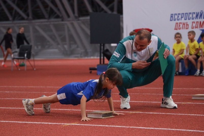 Эстафета ГТО среди дошкольников в Южно-Сахалинске пресс-служба министерства спорта Сахалинской области