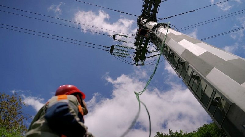Более 700 опор ЛЭП заменили в Сочи перед зимой пресс-служба администрации Сочи
