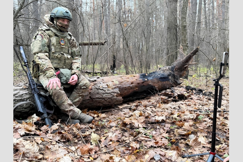 Военнослужащий с позывным "Малюта" Виктор Воронов