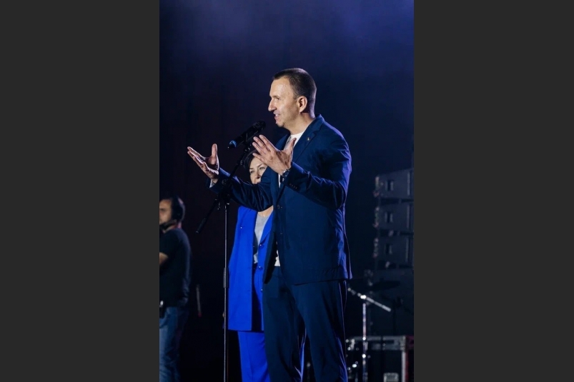 Павел Красноруцкий в Ставрополе Пресс-служба фестиваля "Российская студенческая весна"