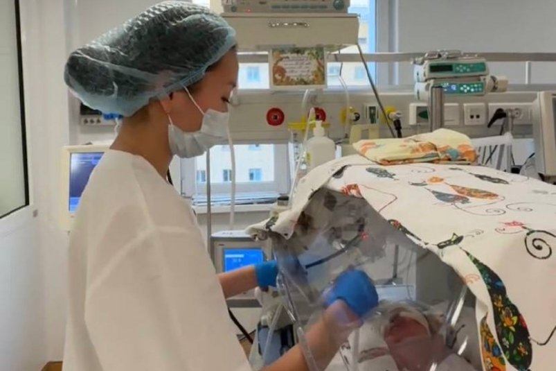 В Республиканском перинатальном центре выходили ребенка весом 1,1 кг Минздрав Бурятии