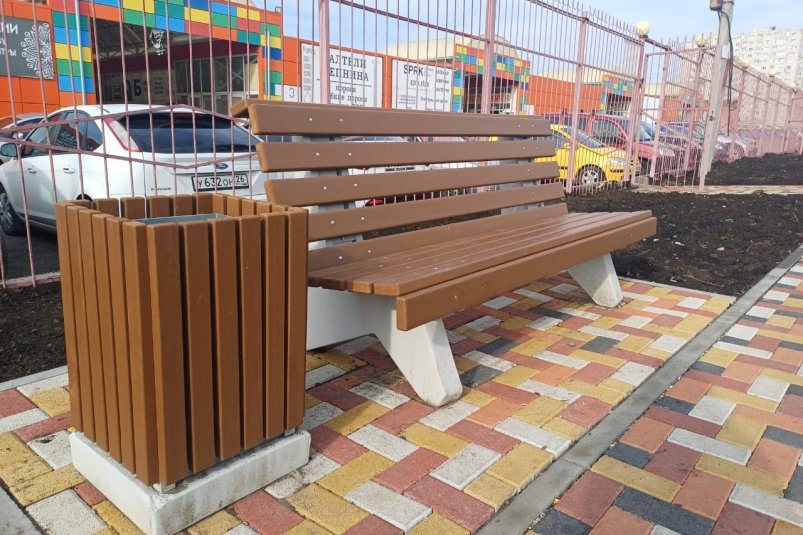 Территорию благоустроили возле Южного рынка в Ставрополе Администрация Ставрополя