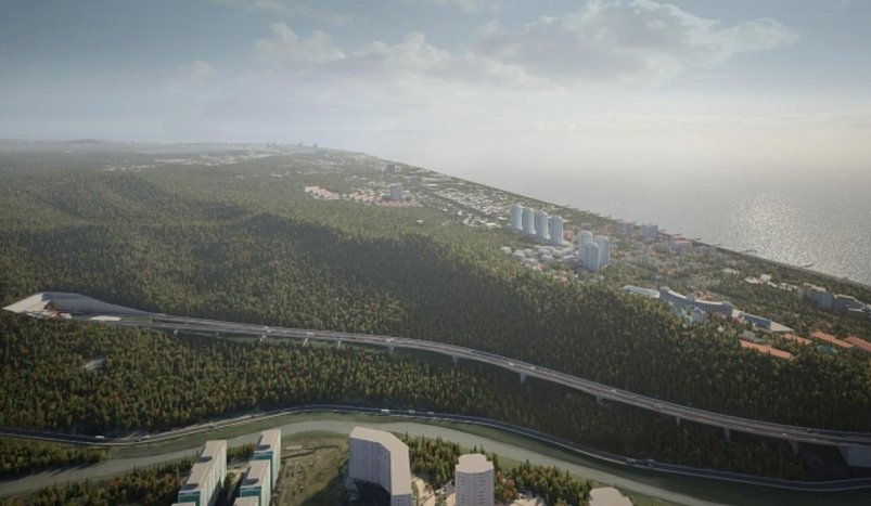 Рекордно длинные тоннели одобрила Госэкспертиза для обхода Адлера Пресс-служба ГК "Автодор"