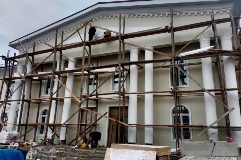 Дом культуры в Кяхте Управление капитального строительства Бурятии