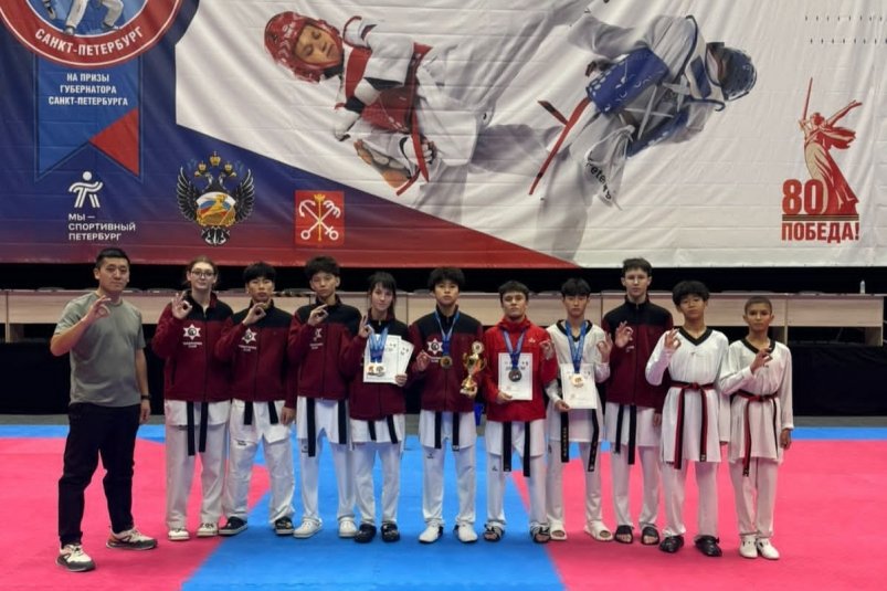 8 медалей завоевали сахалинские тхэквондисты на соревнованиях в Санкт-Петербурге пресс-служба министерства спорта Сахалинской области