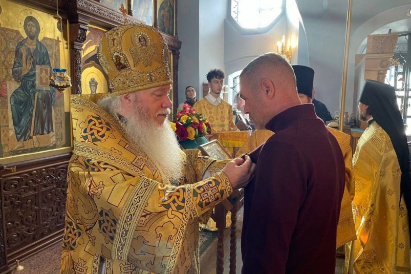 В. Самойлов помогал строительству храма в честь святителя Тихона в поселке Челутай-24 км Заиграево-инфо.24/7