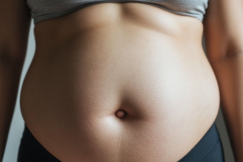 Жирок на животе исчезнет в миг: простые привычки, которые помогут убрать лишние кг ИИ Кандинский (18+)