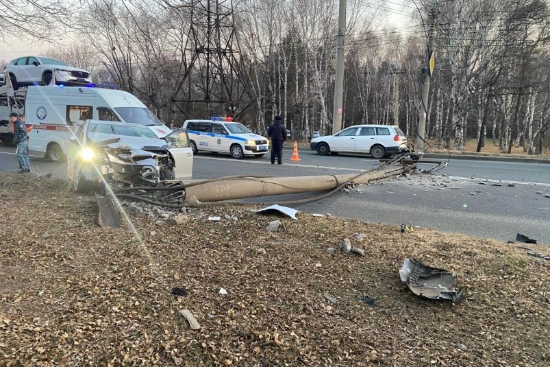 Место ДТП Госавтоинспекция Уссурийска