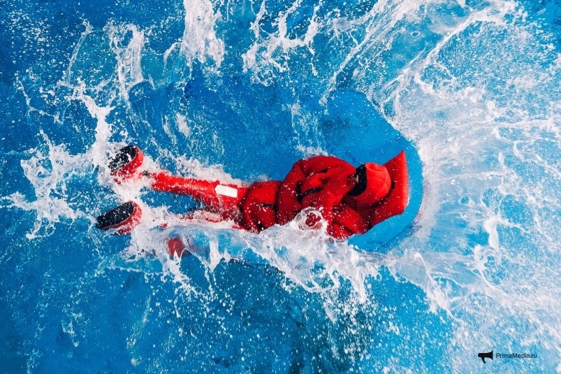 Учения МЧС в Дальневосточном морском тренажерном центре на базе Морского государственного университета имени адмирала Г.И. Невельского Евгений Кулешов, ИА PrimaMedia