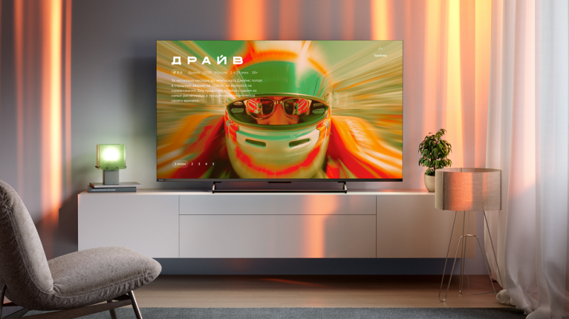 На рынок вышли первые телевизоры Sber без пульта и со встроенной нейросетью ГигаЧат (12+) Пресс-служба банка