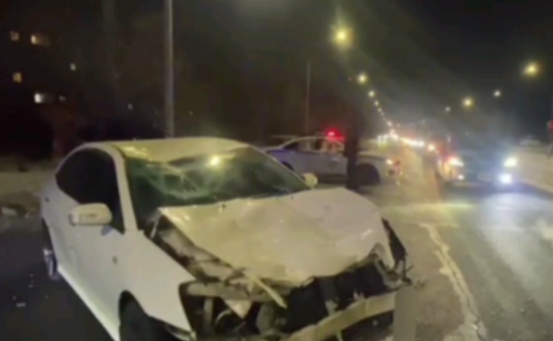 ДТП на Проспекте Жукова пресс-службы УГИБДД России по Забайкалью