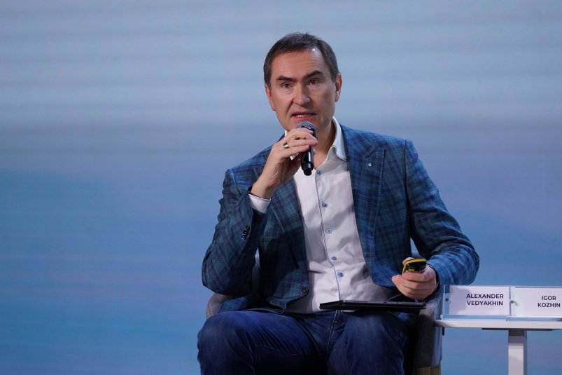 Первый заместитель председателя правления Сбербанка Александр Ведяхин пресс-служба Сбербанка