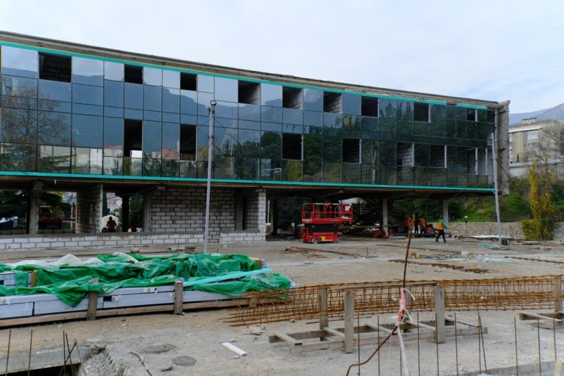 Ремонт автовокзала идет в активном темпе Соцсети Я. Павленко