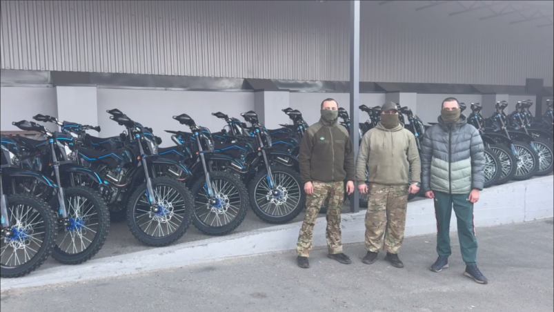 Бурятия передала бойцам СВО скоростные мотоциклы эндуро телеграм-канал "Поддержим наших"