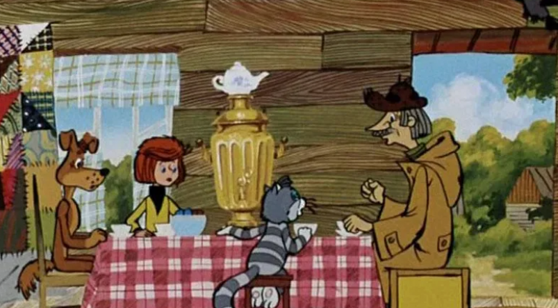 Все детство смотрели в СССР, а теперь едва вспомните - угадайте мультик по кадру Кадр из мультфильма "Трое и Простоквашино" (0+)