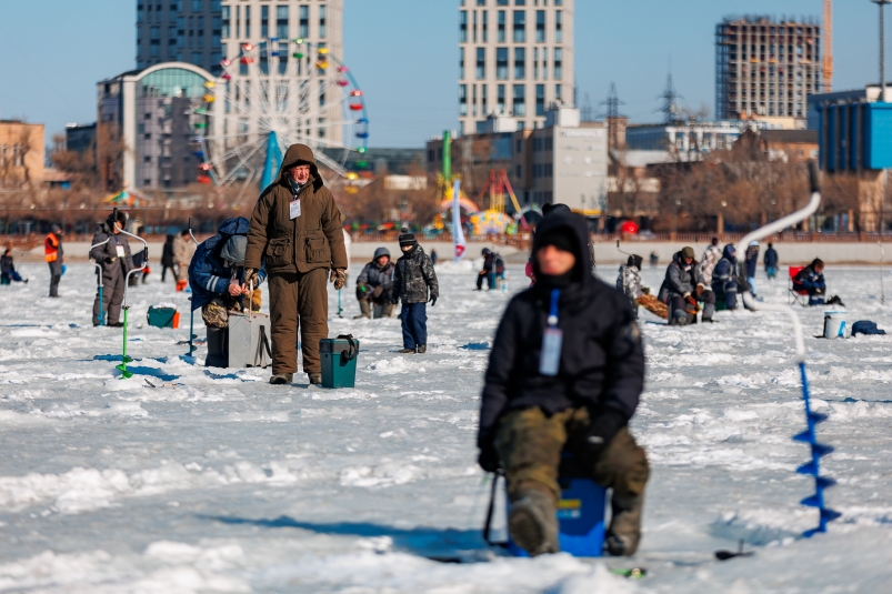 Снасти, рыба, бур, удочка, рыбалка, зимняя рыбалка, подледная рыбалка Илья Аверьянов, ИА PrimaMedia