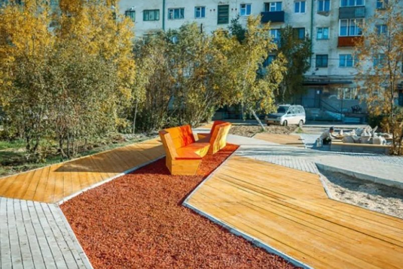 В Якутии завершают благоустройство 14 дворов по федеральному проекту пресс-служба главы и правительства РС (Я)