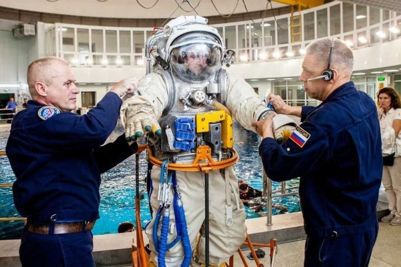 Уроженец Иркутска Сергей Микаев готовится к старту на МКС официальный Tг-канал (18+) Госкорпорации "Роскосмос"