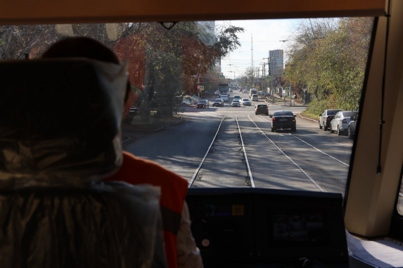 84,8% трамвайных путей обособлено от дорог общего пользования в Ангарске Почекунин Даниил, IrkutskMedia