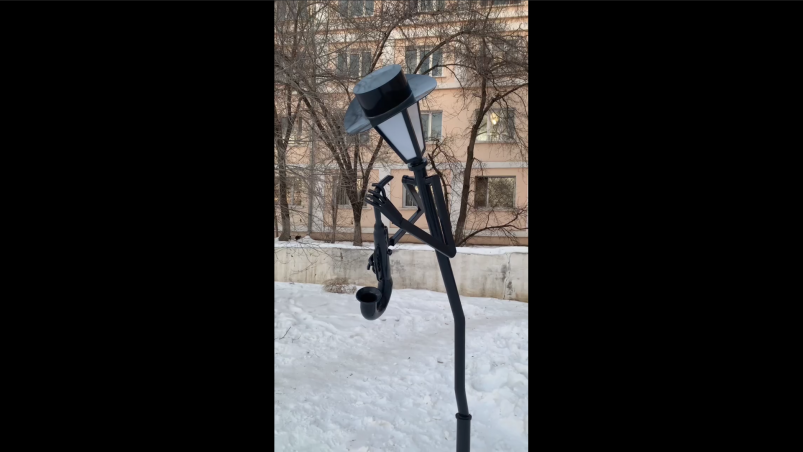 Светящиеся музыканты появились в сквере в Улан-Удэ администрация г. Улан-Удэ