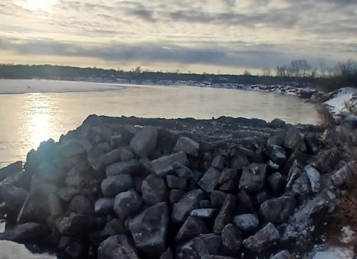 Укрепление береговой линии реки Камчатка в Мильковском округе Правительство Камчатского края