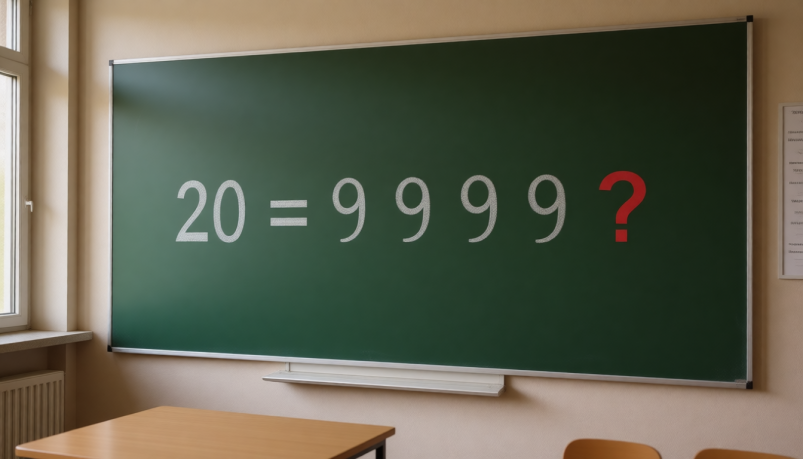 Задача, которая проверит вашу смекалку: получить 20 из четырех девяток – реально? Qwen